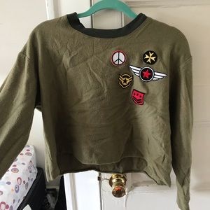 H&M cropped pullover